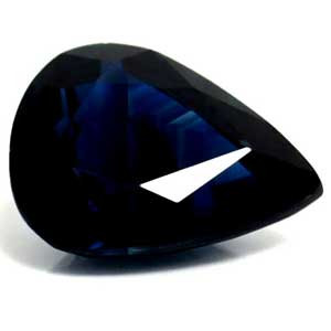 Pear 1.34 Blue Sapphire - #889336