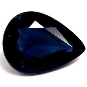 Pear 1.32 Blue Sapphire - #889335
