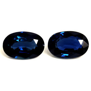 1.03ct Oval Blue Sapphire Gemstone 5.84X3.94X2.50 MM - #889546