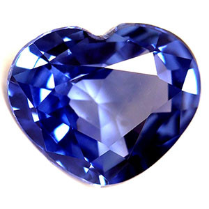 Heart 1.00 Blue Sapphire - #889711