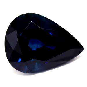 Pear 1.42 Blue Sapphire - #889657