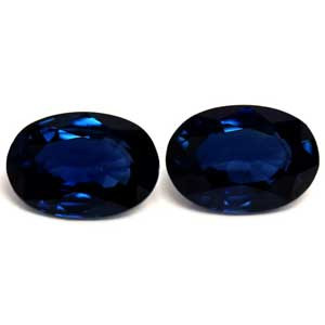 1.11ct Oval Blue Sapphire Gemstone 5.87X4.13X2.54 MM - #889852