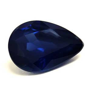Pear 0.85 Blue Sapphire - #889353