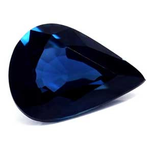 Pear 1.27 Blue Sapphire - #889570