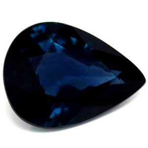 Pear 1.19 Blue Sapphire - #889566