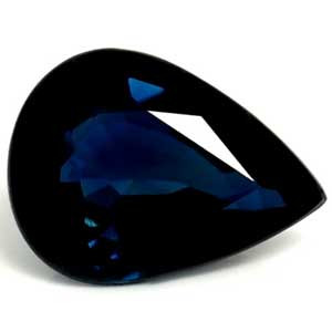 Pear 1.24 Blue Sapphire - #889563
