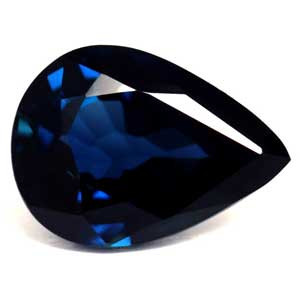 Pear 0.78 Blue Sapphire - #890123