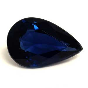 Pear 0.39 Blue Sapphire - #889642