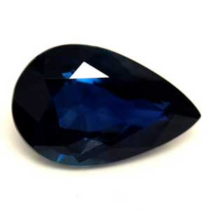 Pear 0.46 Blue Sapphire - #889641