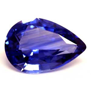0.56ct Pear Blue Sapphire Gemstone 6.49X4.51X2.42 MM - #889992