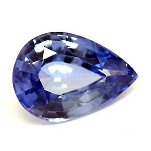 Pear 0.58 Blue Sapphire - #889989