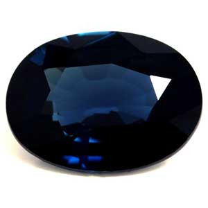 0.99ct Oval Blue Sapphire Gemstone 7.09X5.20X3.05 MM - #890138