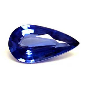1.10ct Pear Blue Sapphire Gemstone 8.98X4.90X3.15 MM - #889954
