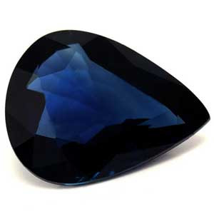 Pear 1.55 Blue Sapphire - #889622