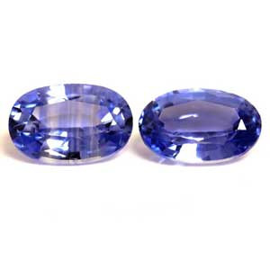 Oval 1.48tw Blue Sapphire Pair - #890049