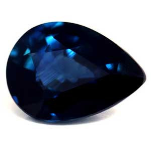 Pear 0.88 Blue Sapphire - #890128