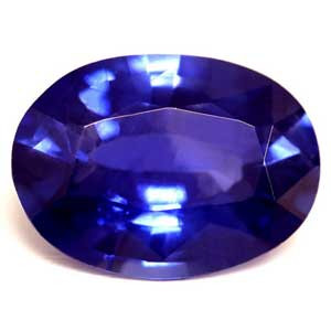 0.96ct Oval Blue Sapphire Gemstone 7.20X5.25X3.06 MM - #889943