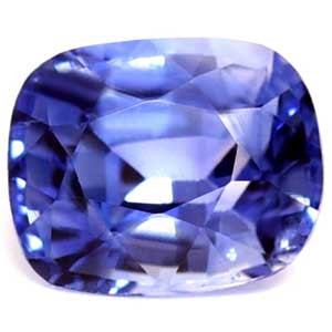 0.86ct Cushion Blue Sapphire Gemstone 5.82X4.73X3.55 MM - #889494