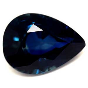 Pear 0.98 Blue Sapphire - #889602