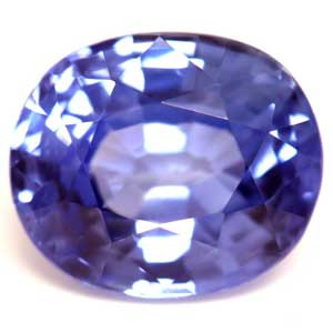 1.28ct Oval Blue Sapphire Gemstone 6.69X5.63X3.82 MM - #889624