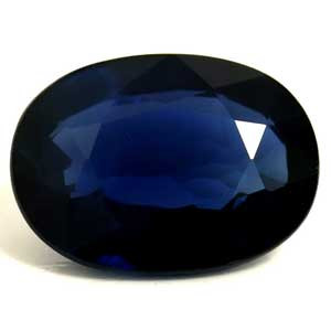 0.99ct Oval Blue Sapphire Gemstone 7.11X5.22X2.73 MM - #889629