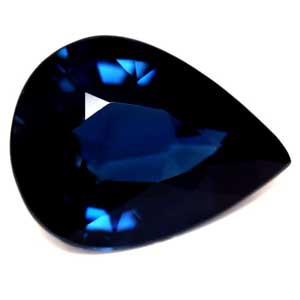 Pear 2.34 Blue Sapphire - #889864