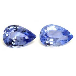 1.18ct Pear Blue Sapphire Gemstone 6.49X4.49X2.76 MM - #890060