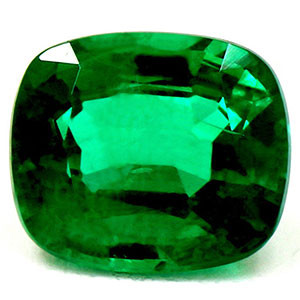 Cushion 0.83 Green Emerald - #888465