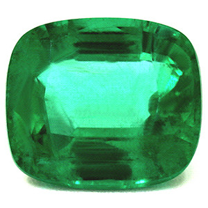 Cushion 3.39 Green Emerald - #888457