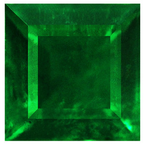 Princess 0.69 Green Emerald - #888580