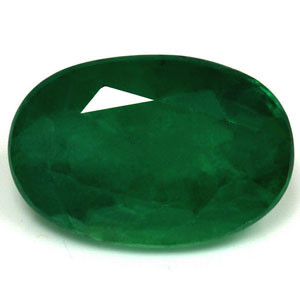 Oval 3.25 Green Emerald - #888674