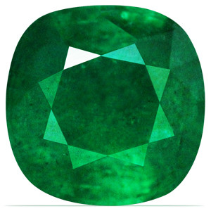 Cushion 0.78 Green Emerald - #888661