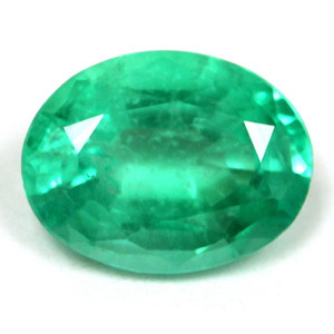 Oval 1.67 Green Emerald - #888708