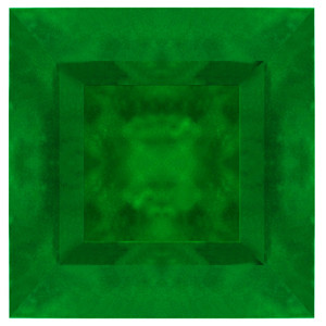 Princess 0.40 Green Emerald - #888541