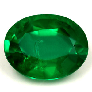 Oval 0.61 Green Emerald - #889074