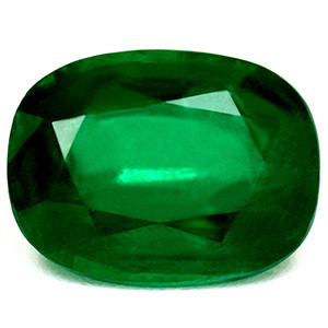 Cushion 2.56 Green Emerald - #888889