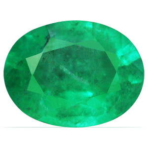 Oval 0.95 Green Emerald - #888624