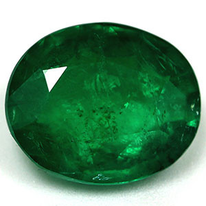 Oval 3.42 Green Emerald - #888795