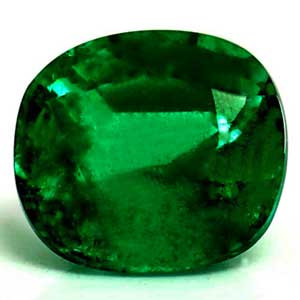 Cushion 0.54 Green Emerald - #890217