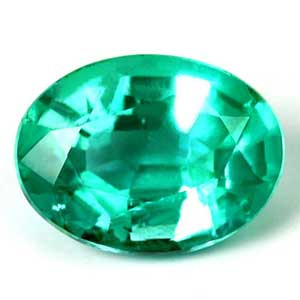Oval 0.74 Green Emerald - #889897