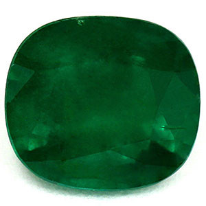 Cushion 0.60 Green Emerald - #888853