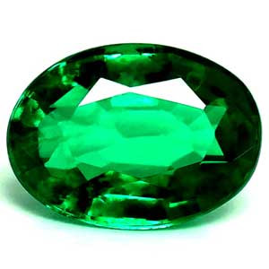 Oval 0.62 Green Emerald - #890156