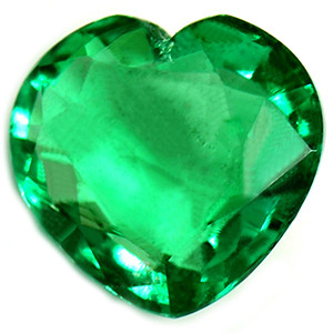 Heart 1.06 Green Emerald - #889120
