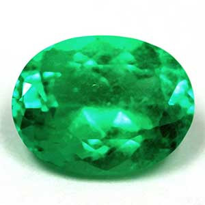 Oval 3.39 Green Emerald - #888692