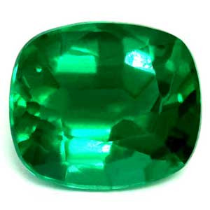 Cushion 2.32 Green Emerald - #889404
