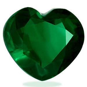 Heart 1.17 Green Emerald - #888870