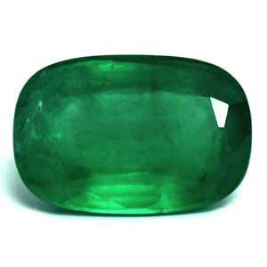 Cushion 4.86 Green Emerald - #890228
