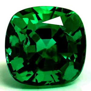 Cushion 0.65 Green Emerald - #890208