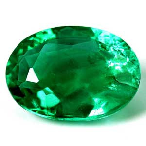 Oval 1.10 Green Emerald - #889969