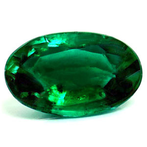 Oval 0.39 Green Emerald - #890168